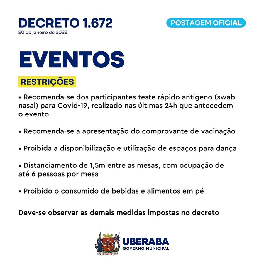 Uberaba Novas Regras De Enfrentamento Da Covid Entram Em Vigor Nesta