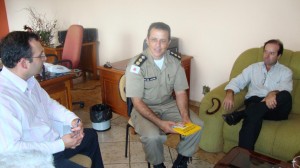Lunardi-e-visitantes4 Fúlvio, comandante Lunardi e Marcelo