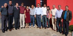 Diretores1-CDL Diretoria da CDL prestigia a inauguração da Família Nanya
