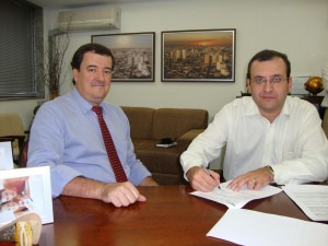 Franca_Fulvio2 Marcos França (CEF) e Fúlvio Ferreira (CDL)