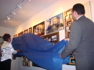 Inaugura galeria arte Galeria descerrada pelo presidente Fúlvio, o empresário Abrão Miguel Árabe, Teresinha Batista Machado e pela ex-primeira dama Isabel Nascimento