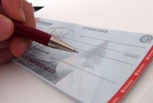 cheque