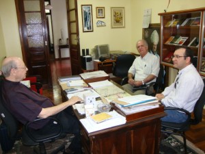 Dom Roque, Fúlvio Ferreira e Lúcio Castellano