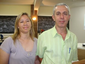 Andréa Pires e Marco Couto
