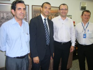 Iovaldo, Rogerio, Fúlvio e Sebastião
