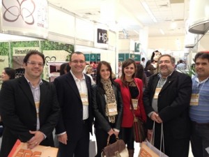 Fúlvio com membros da comitiva uberabense