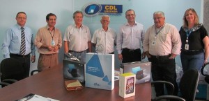 Diretoria da CDL e CTBC CTBC e CDL: parceria de resultados expressivos