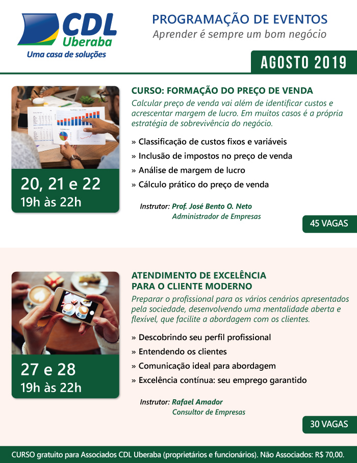 Cursos agosto 2019